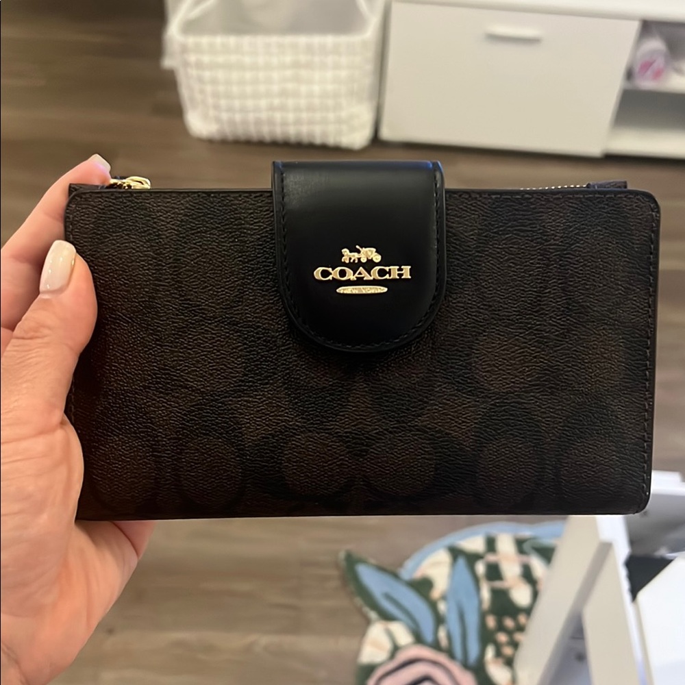 Coach Black Wallet